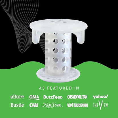 SinkShroom SSCLE988 The Revolutionary Sink Drain Protector Hair