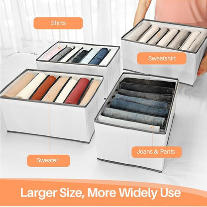 4 Pack Wardrobe Closet Organizer and Storage
