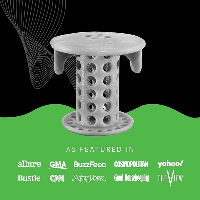 SinkShroom The Revolutionary Sink Drain Protector Hair Catcher/Strainer/Snare