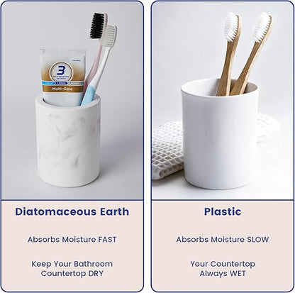 Drying Stone Toothbrush Holder, Diatomite Toothbrush Holders