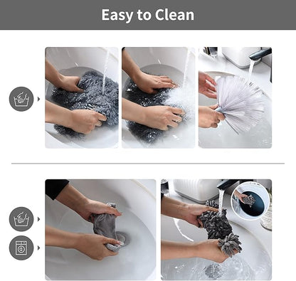 BOOMJOY Microfiber Feather Duster 7PCS, Bendable Dusters
