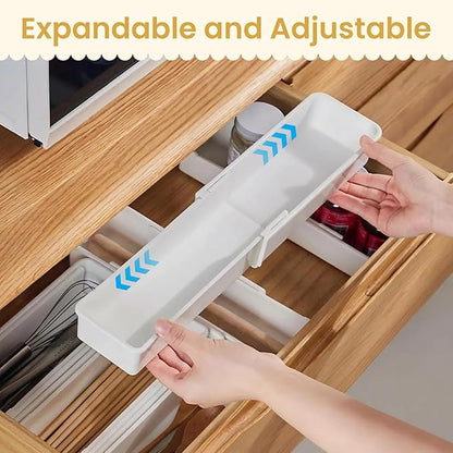 Drawer Organizers Set, Expandable Drawer Organizer Trays, Drawer Organizer Bins