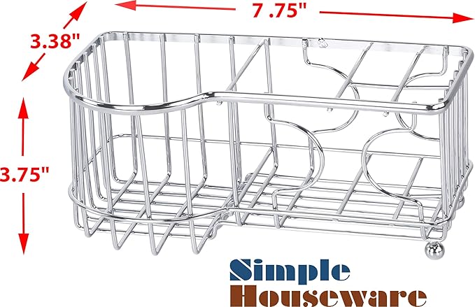 Simple Houseware Multi-Functional 6 Slots Toothbrush Holder