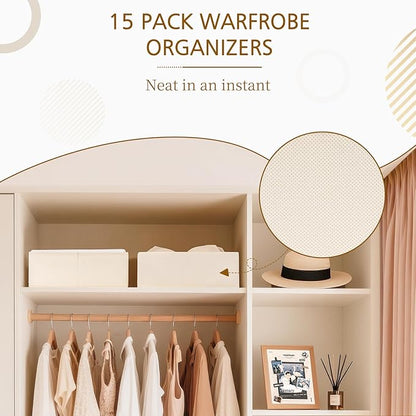 Criusia 15 Pack Drawer Organizer