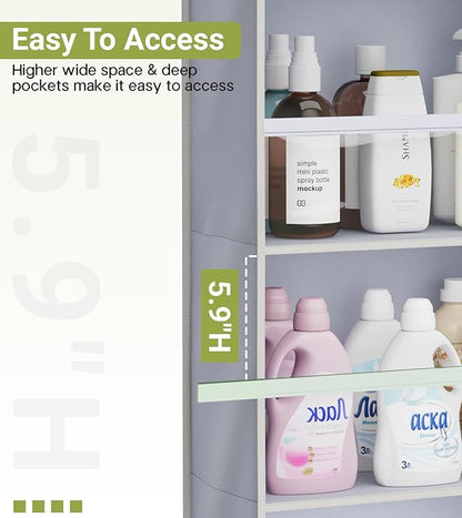 AOODA 2 Pack Over the Door Organizer, Large Capacity Closet Door Hanging