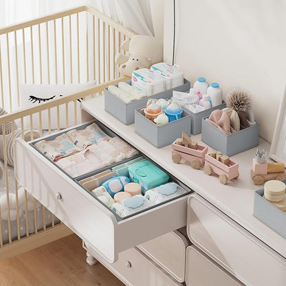 DIMJ Drawer Organizer Clothes Storage