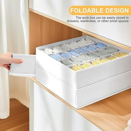 Joyoldelf Sock Organizer Drawer Organizer