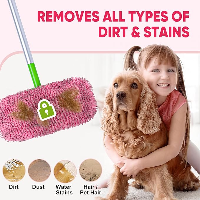 6 Pack Reusable Mop Pads Compatible