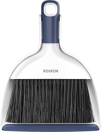 Mini Broom and Dustpan Set for Cleaning, Compact Desktop Dustpan