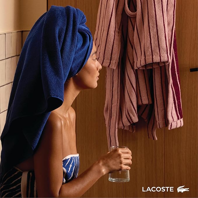 Lacoste Heritage 100% Supima Cotton Tub Mat, Formula One, Premium Super Soft