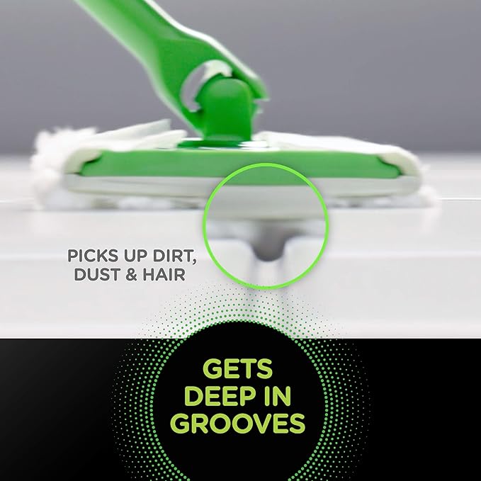 Sweep + Mop, Dry Pads Refill, Floor Cleaner