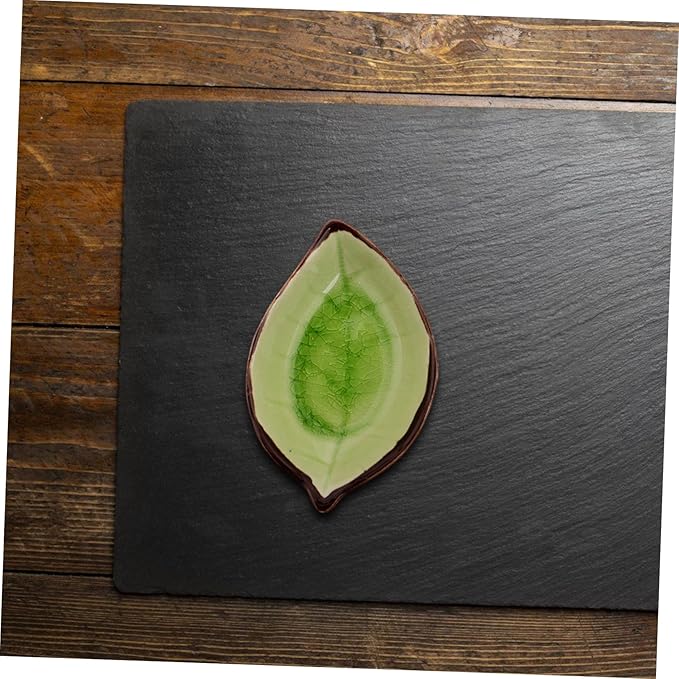 4pcs Elegant Crackle Glaze Ceramic Plates Small Bowls for Side Dishes Appetizers Desserts Sushi Sauce Dishes