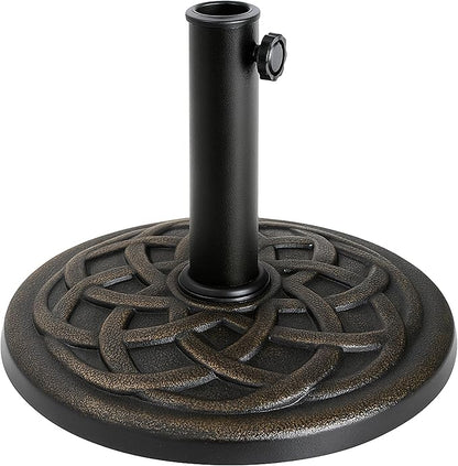 BACKYARD EXPRESSIONS PATIO · HOME · GARDEN 911554 21 Pound Umbrella Base, Bronze
