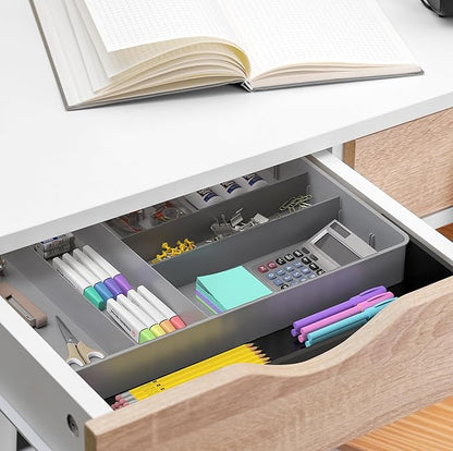 Simple Houseware Expandable Kitchen Drawer Flatware Organizer