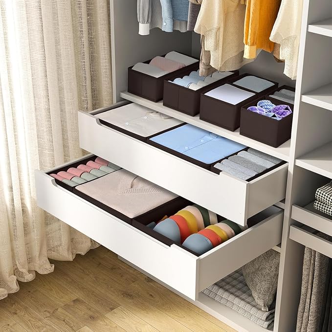 DIMJ Drawer Organizer 15 Pack