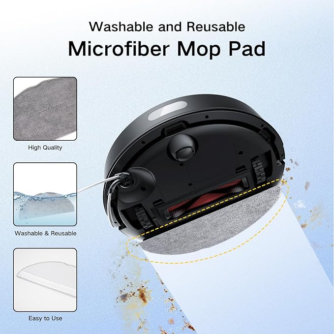 Replacement Parts for Roborock Q7 M5/M5+, Q7 L5/L5+ Plus Robot Vacuum