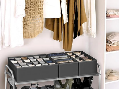 Simple Houseware 4-Pack Drawer Organizer Set