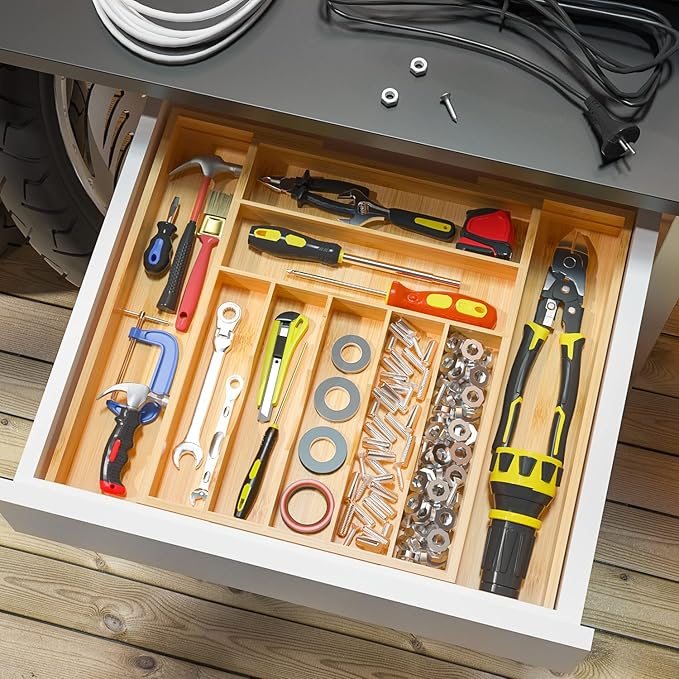 Utensil Organizer Silverware Tray