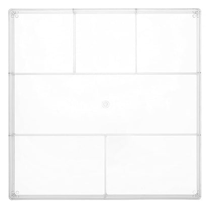 Whitmor Clear 6-Section Drawer Organizer |