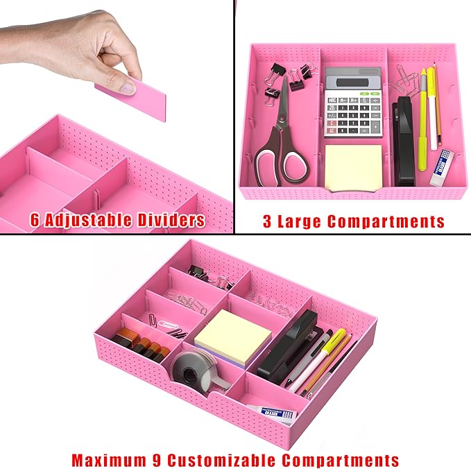 Simple Houseware Drawer Organizer Tray