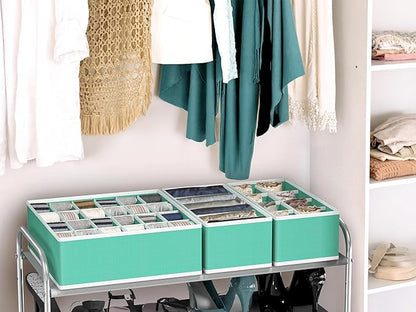 Simple Houseware 4-Pack Drawer Organizer Set