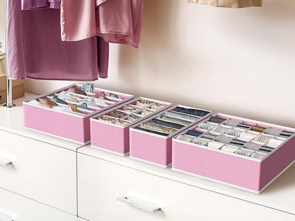 Simple Houseware 4-Pack Drawer Organizer Set
