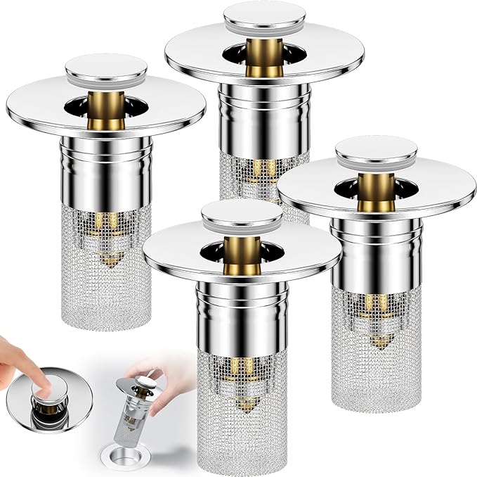 3 in 1 Sink Drain Strainer