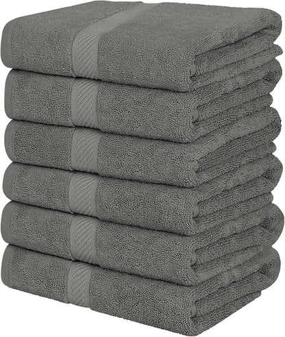 Utopia Towels 18 Pack Bath Towel Set, 500 GSM 100% Ring Spun Cotton Medium