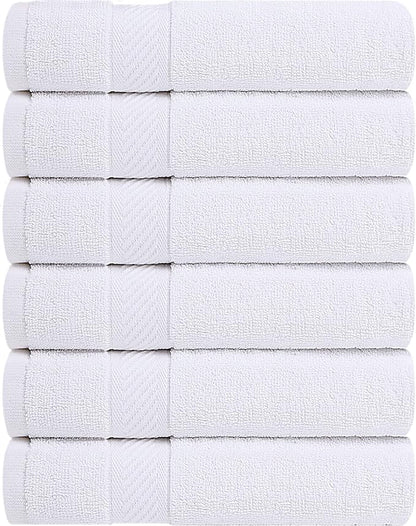 Utopia Towels 6 Pack Bath Towel Set, 500 GSM 100% Ring Spun Cotton Medium