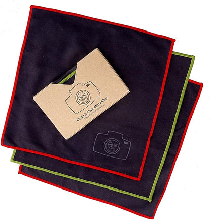 Clean & Clear Microfiber Cleaning Cloth, EXTRA LARGE ULTRA PREMIUM Microfiber