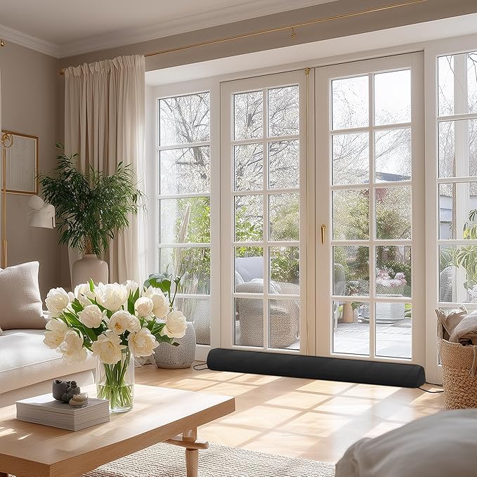 Sunolga Door Draft Stopper Blocks Hot and Cold Air