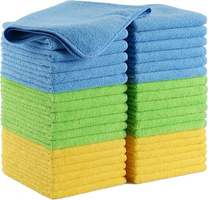 POLYTE Microfiber Cleaning Cloth, 12 x 16 in, 36 Pack