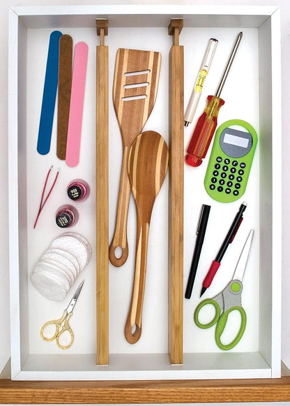 Lipper International Bamboo Kitchen Drawer Dividers